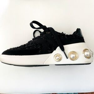 Kate Spade Black and White Sneakers